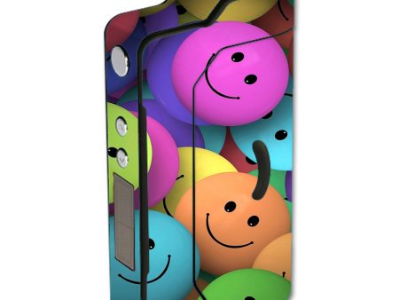 Colorful Smiley Faces Balls Sigelei 150W TC Skin Online Hot Sale