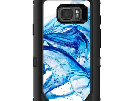 Water Splash Otterbox Defender Samsung Galaxy S7 Active Skin Hot on Sale