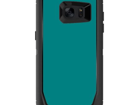 Teal Color Otterbox Defender Samsung Galaxy S7 Edge Skin Cheap