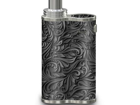 Black Flowers Floral Pattern eLeaf iJustX Skin For Cheap