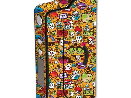 Comic Sticker Slap Cartoon Sigelei 150W TC Skin Hot on Sale