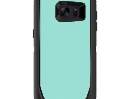 Seafoam Green Otterbox Defender Samsung Galaxy S7 Edge Skin Fashion