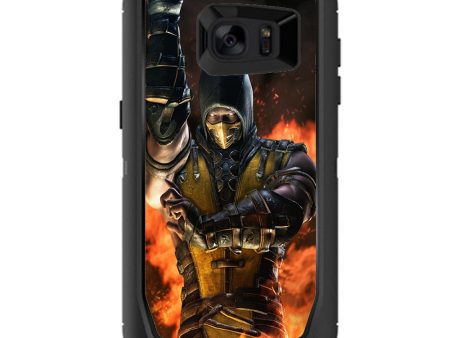 Scorpion Fighter Otterbox Defender Samsung Galaxy S7 Edge Skin Online now