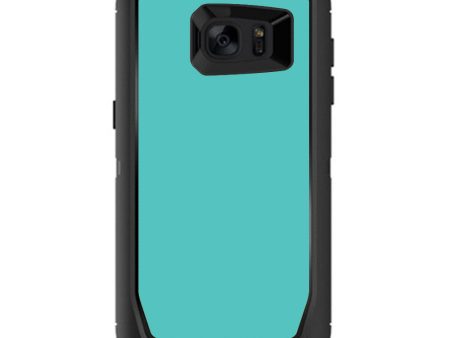 Turquoise Color Otterbox Defender Samsung Galaxy S7 Edge Skin For Sale