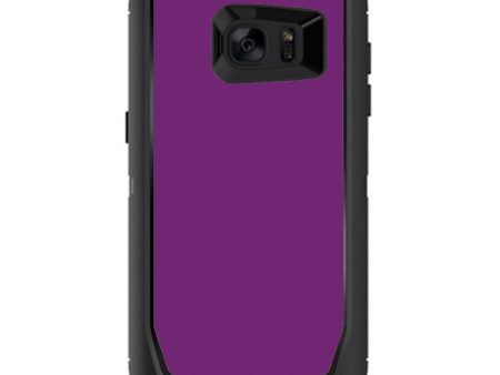 Purple Muted Otterbox Defender Samsung Galaxy S7 Edge Skin For Sale