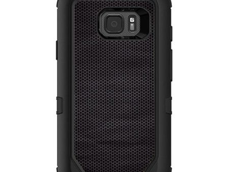 Metal Hexagons Otterbox Defender Samsung Galaxy S7 Active Skin Online Hot Sale