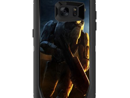 Soldier In Battle Otterbox Defender Samsung Galaxy S7 Edge Skin on Sale