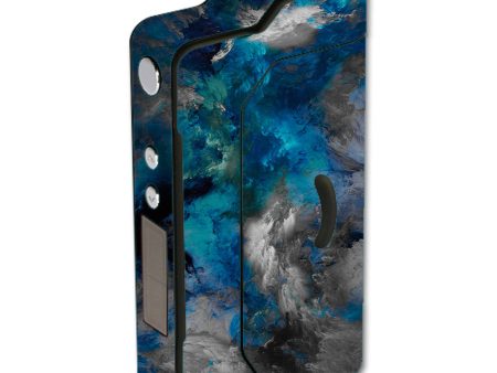 Blue Grey Painted Clouds Watercolor Sigelei 150W TC Skin Online