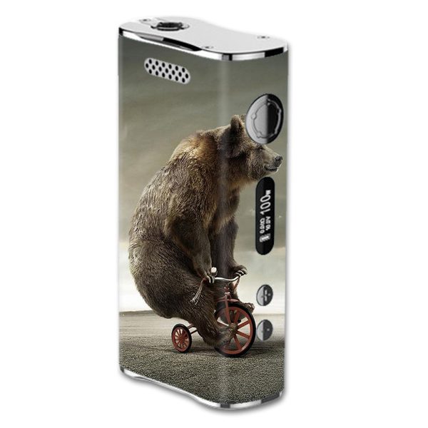 Bear Riding Tricycle eLeaf iStick 100W Skin Sale