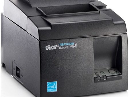 Star Micronics Thermal Printer TSP143IIILAN GY US - Ethernet - Locking Paper Chamber - Gray Discount