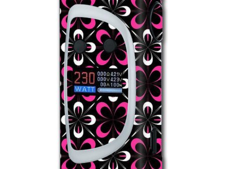 Abstract Pink Black Pattern Sigelei Kaos Spectrum Skin For Sale