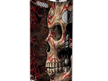 Wicked Evil Tribal Skull Tattoo eLeaf iStick 100W Skin Supply