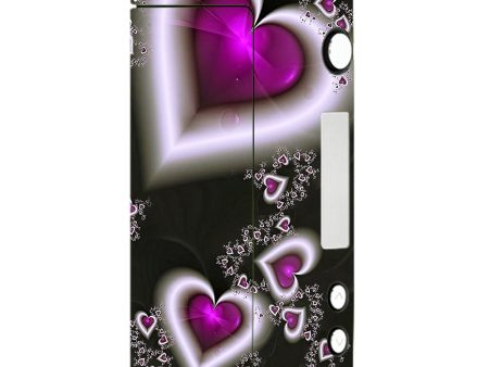 Glowing Hearts Pink White Sigelei Fuchai 200W Skin Online