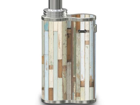 Beach Wood Panels Teal White Wash eLeaf iJustX Skin Supply