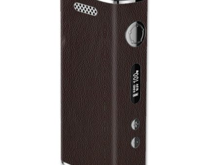 Brown Leather Design Pattern eLeaf iStick 100W Skin For Discount