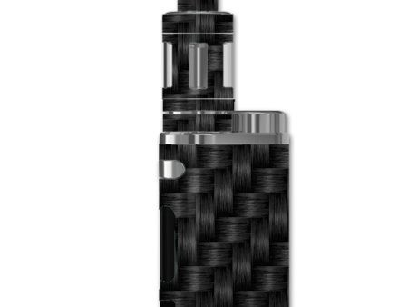 Black Grey Carbon Fiber Weave eLeaf iStick Pico 75W Skin on Sale