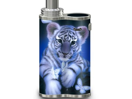 Cute White Tiger Cub Butterflies eLeaf iJustX Skin Cheap