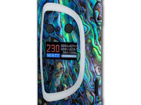 Abalone Shell Green Swirl Blue Gold Sigelei Kaos Spectrum Skin Cheap