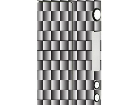 White Grey Carbon Fiber Look Sigelei Fuchai 200W Skin Fashion